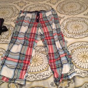 Plaid aerie pajama bottoms